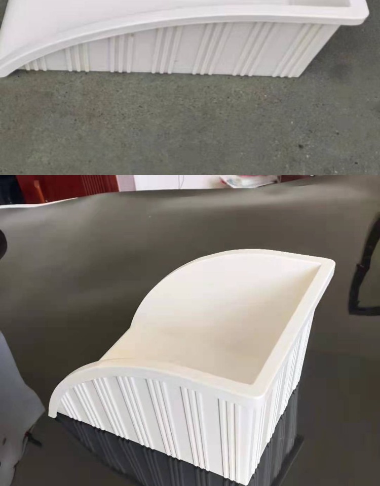 pvc下水管接水槽雨水管水簸箕小区排水管雨水斗水斗子簸箕斗 白色