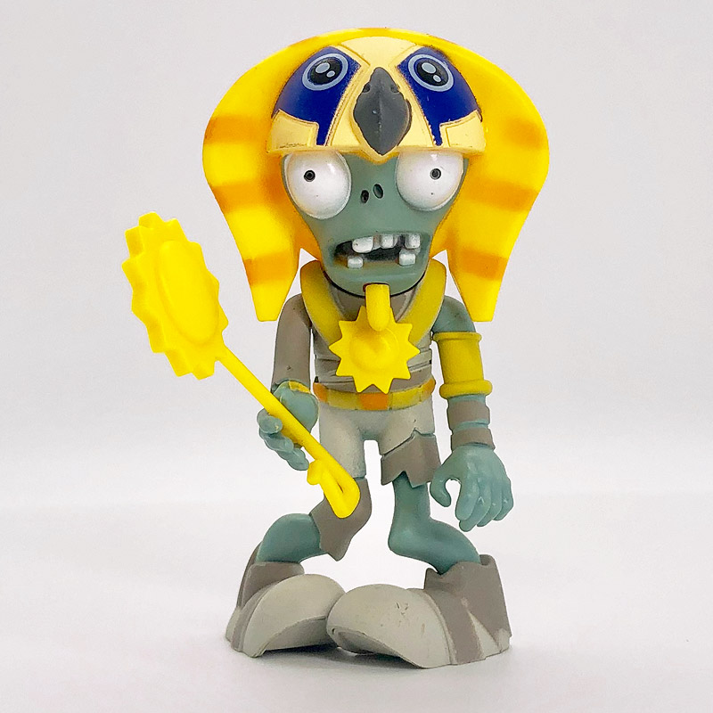 官方授权植物大战僵尸玩具2路障僵尸铁桶疆尸牛仔太阳神僵尸男孩公仔