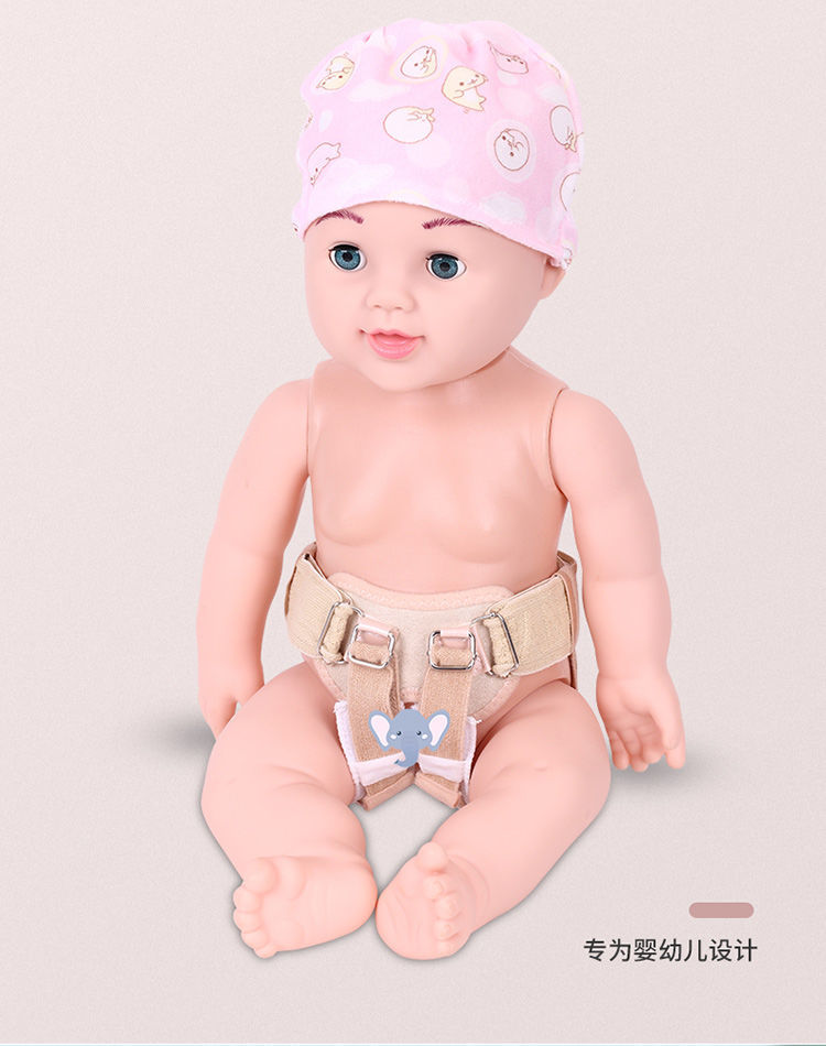 婴幼儿婴儿腹股沟儿童小肠疝气治疗带男女宝宝小儿疝气带腹带 花色 一