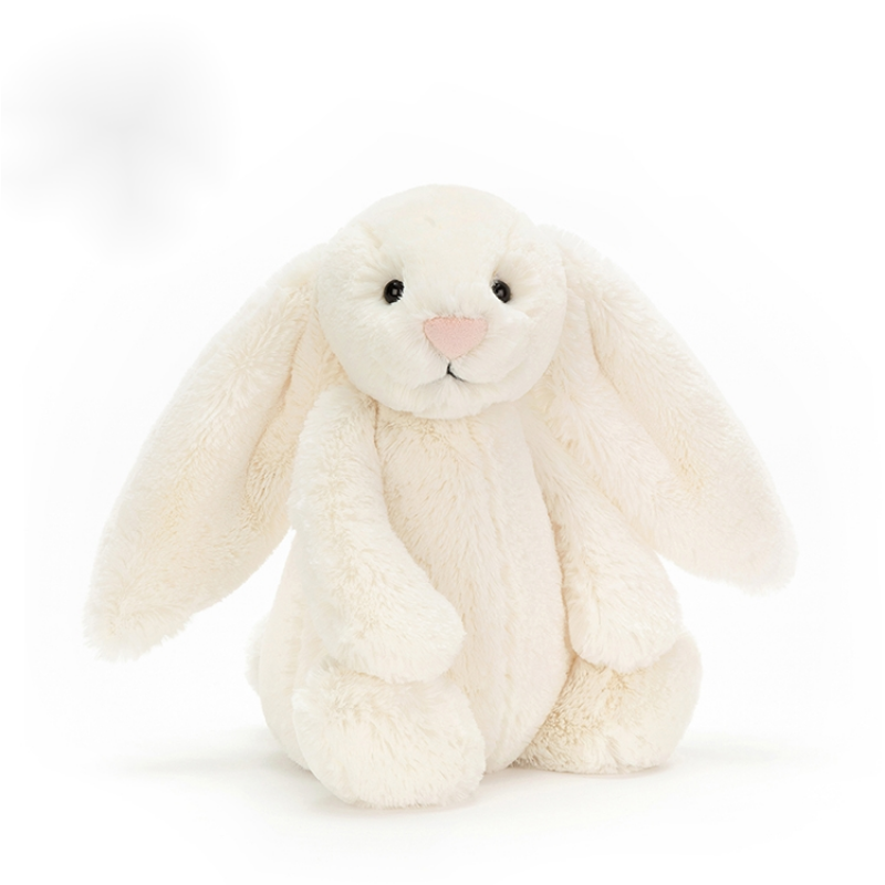 迪士尼(disney)邦尼兔害羞白色邦尼兔毛绒玩具公仔抱枕女生睡觉情人节