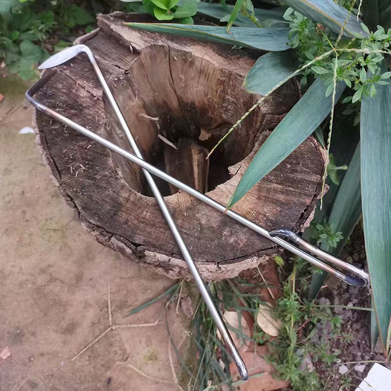 老式蜂桶割蜜刀不锈钢中蜂养蜂工具专用多功能手工锻打取蜜工具套