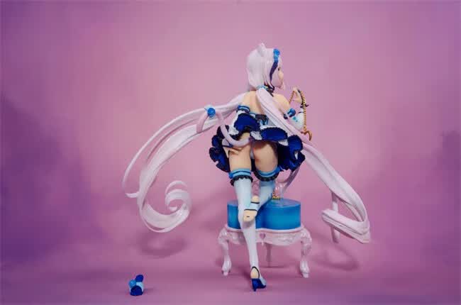 原猫娘 猫娘乐园女仆巧克力与香子兰猫合集香草站姿泳衣水着摆件模型