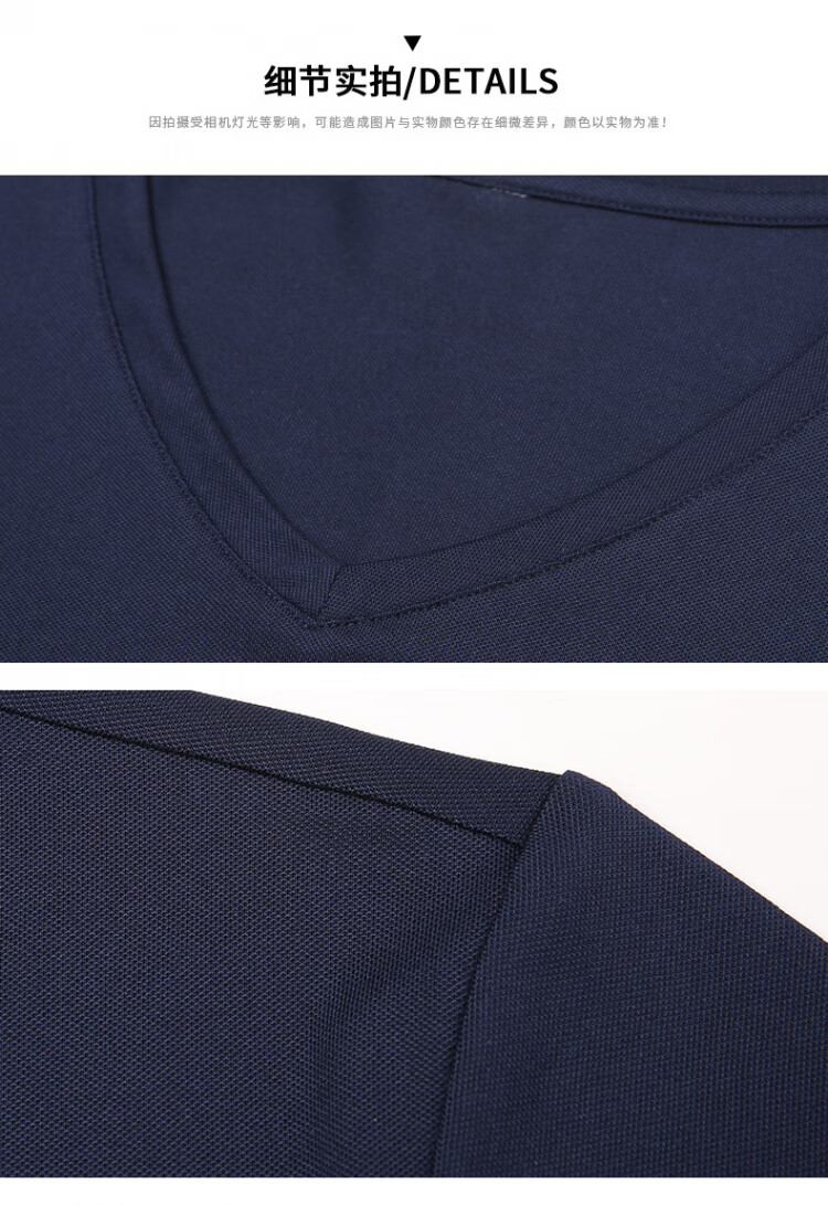 Romons Mulberry Silk Short Sleeve T-Shirt Men Summer V-Neck Solid Color Loose Fit Pure Silk Top Black M 12