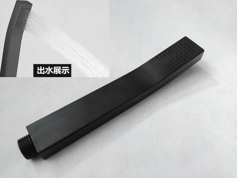 速科奇(sukeqi)抗摔花洒洗澡长方形高压喷头淋浴酒店宾馆专用手持