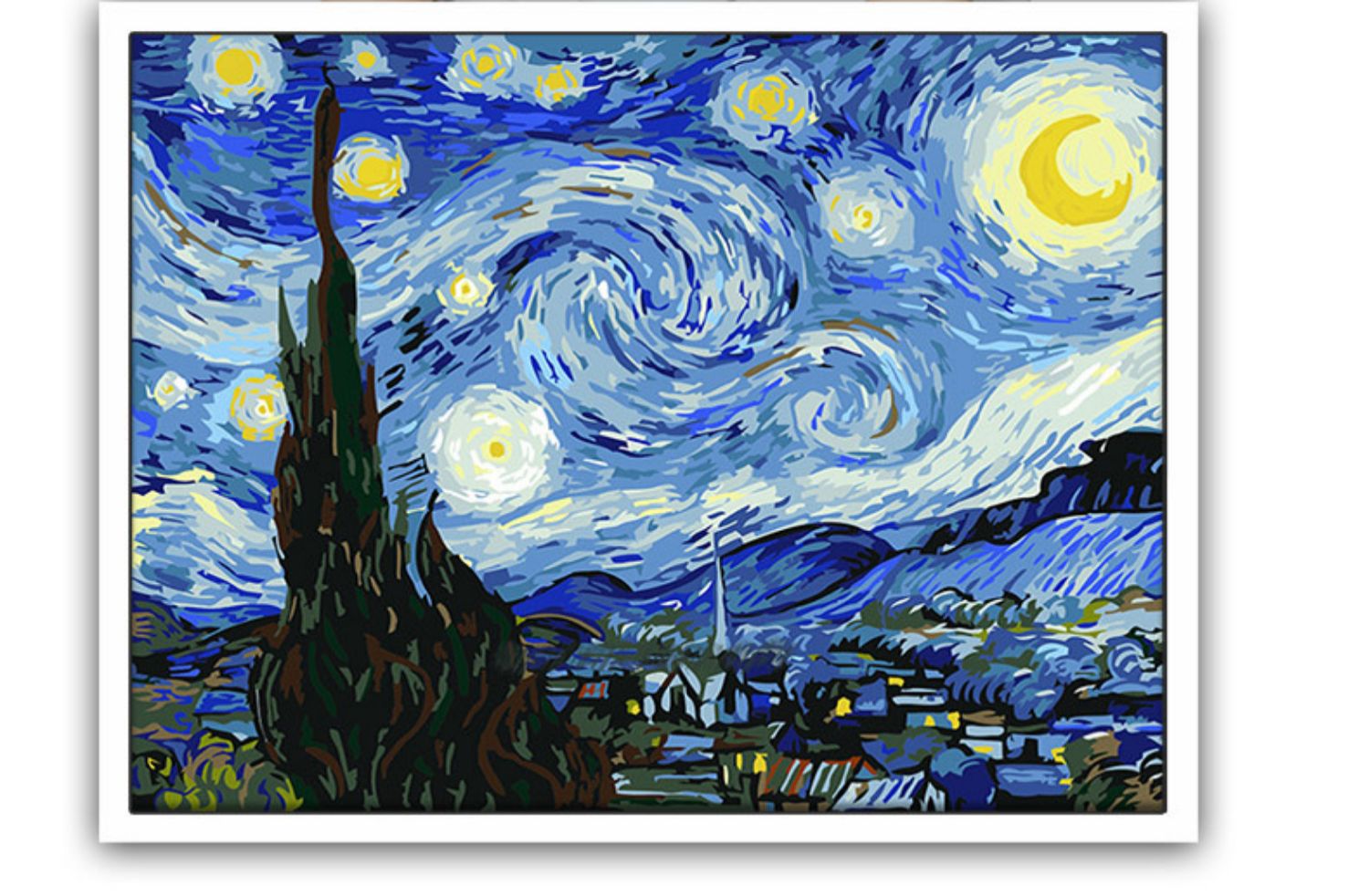 栩傲致 可爱小狗史努比查理布朗diy数字油画手绘填色儿童卡通涂鸦油彩