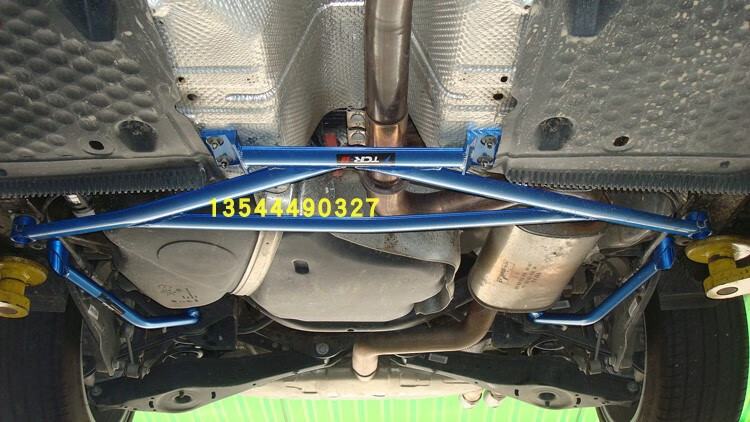 大众11-17款新帕萨特平衡杆前顶吧帕萨特稳定拉杆车身加固件改装 后下