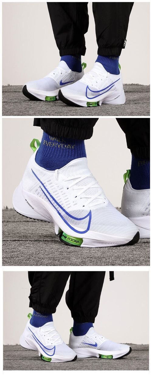 zoom tempo next%fk马拉松纤维丝气垫缓震耐穿训练跑步鞋nike 旗舰