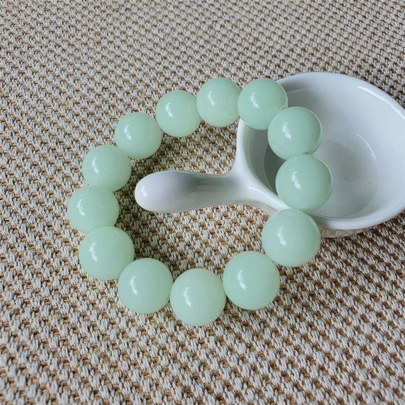 夜明珠手串 情侣男女佛珠手串学生日礼物sn6977 12mm夜光手串 男女都