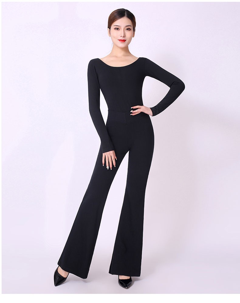 丹宝罗(doubl)形体训练服套装现代舞型体练功服舞蹈服走秀优雅礼仪课