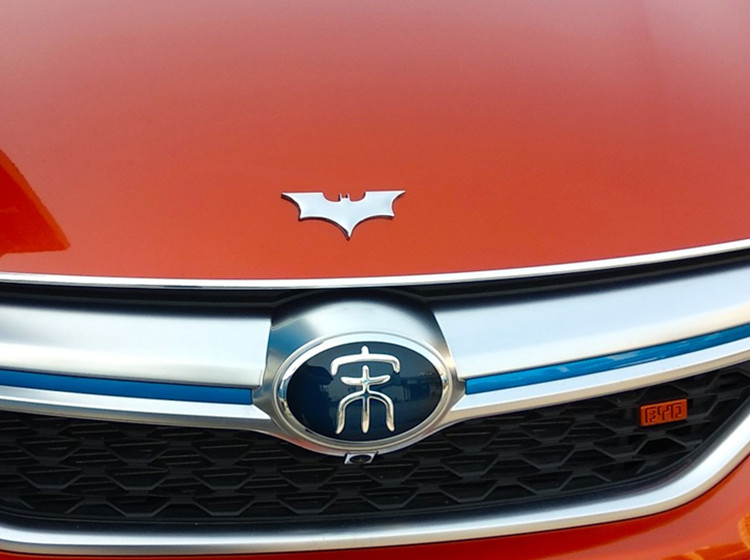 其它汽车个性蝙蝠侠车标改装蝙蝠车身车贴车尾标志贴 金属后尾标改装