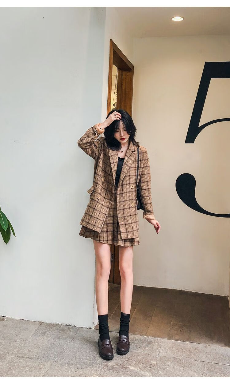 学院风jk校服鞋2022春秋款jk女鞋子英伦风小皮鞋圆头一脚蹬单鞋女学院