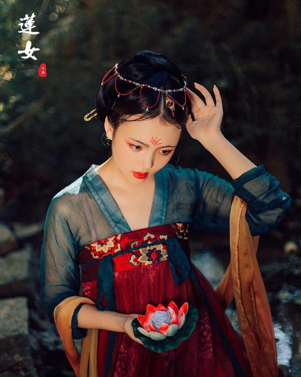 汉服女逍遥客春款学生改良襦裙古风汉元素仙鹤刺绣齐胸襦裙日常 凤歌