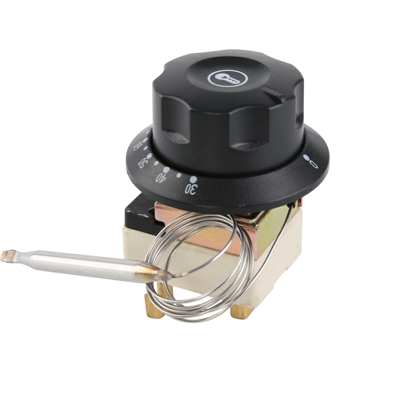 50-300温控开关温度控制器 旋钮温控 可调式温控器30-110 110度16a带