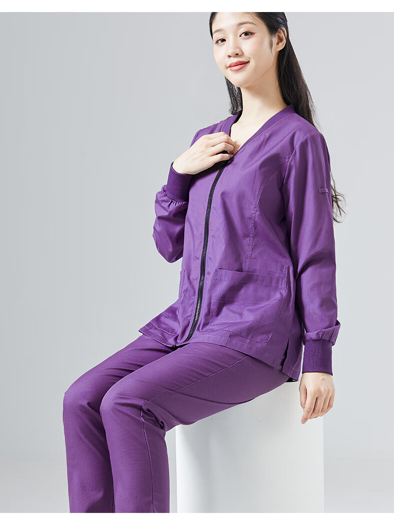 凯罗盾洗手衣外套 手术室外出服长袖加厚刷手衣夹克上衣手术室巡回