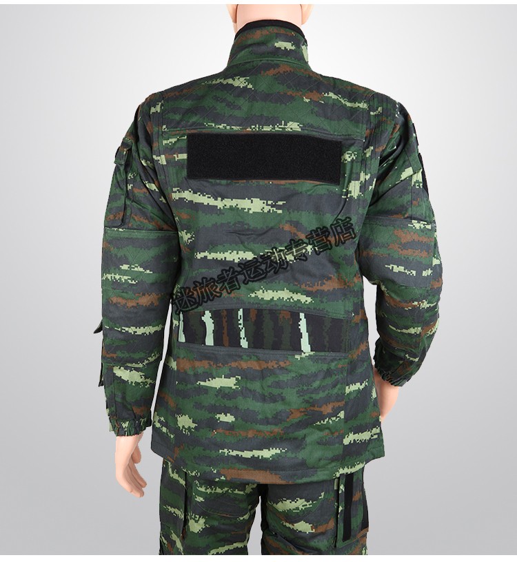 正品特战虎斑迷彩服套装男 冬季3件套 07户外特战服战术体能训练服 武