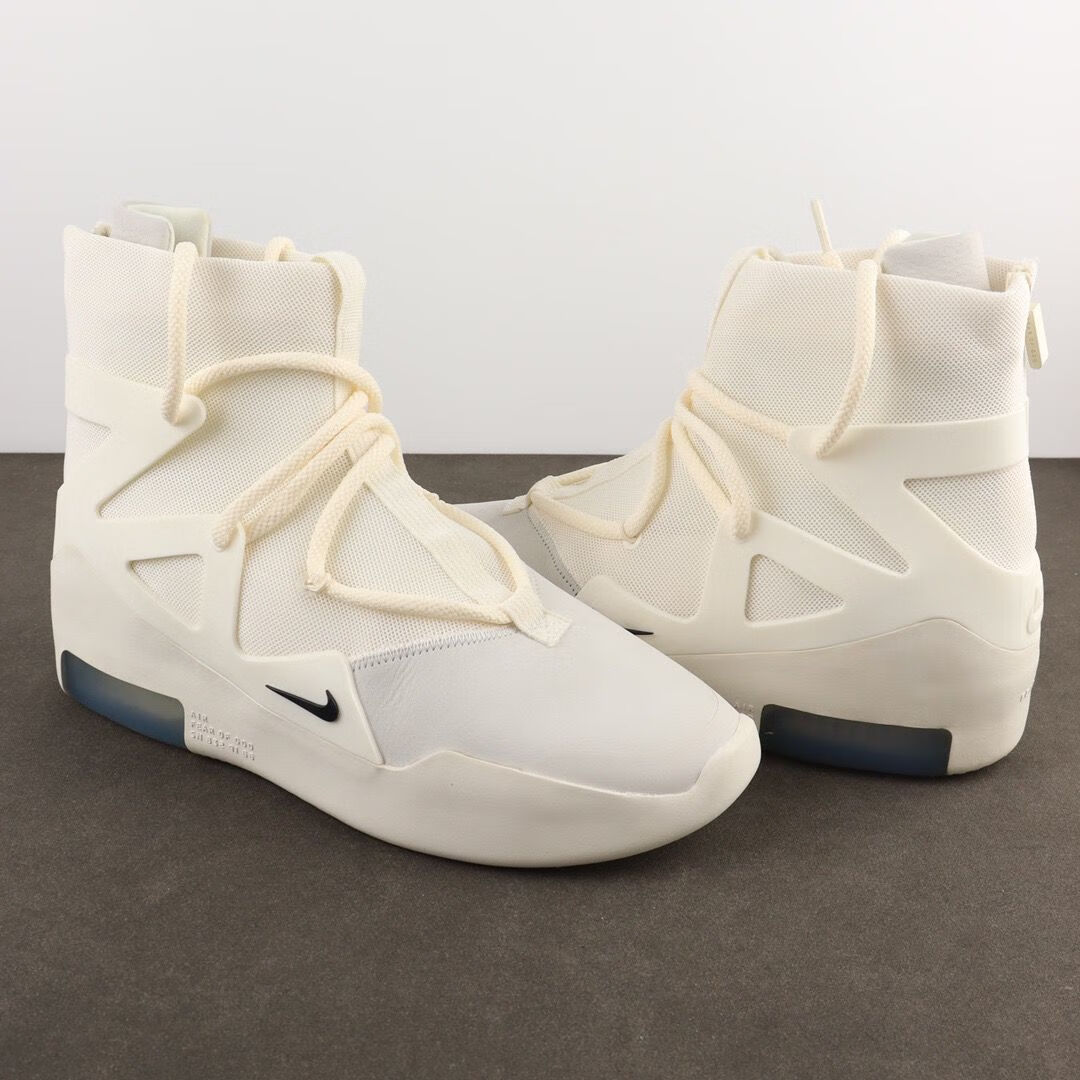 莆田纯原air fear of god 1 fog 联名高帮篮球鞋高街实战运动球鞋