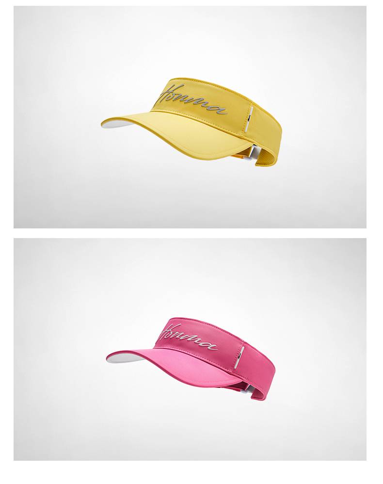 honma高尔夫球帽空心帽平顶帽无顶帽子时尚百搭空顶帽2021藏蓝色