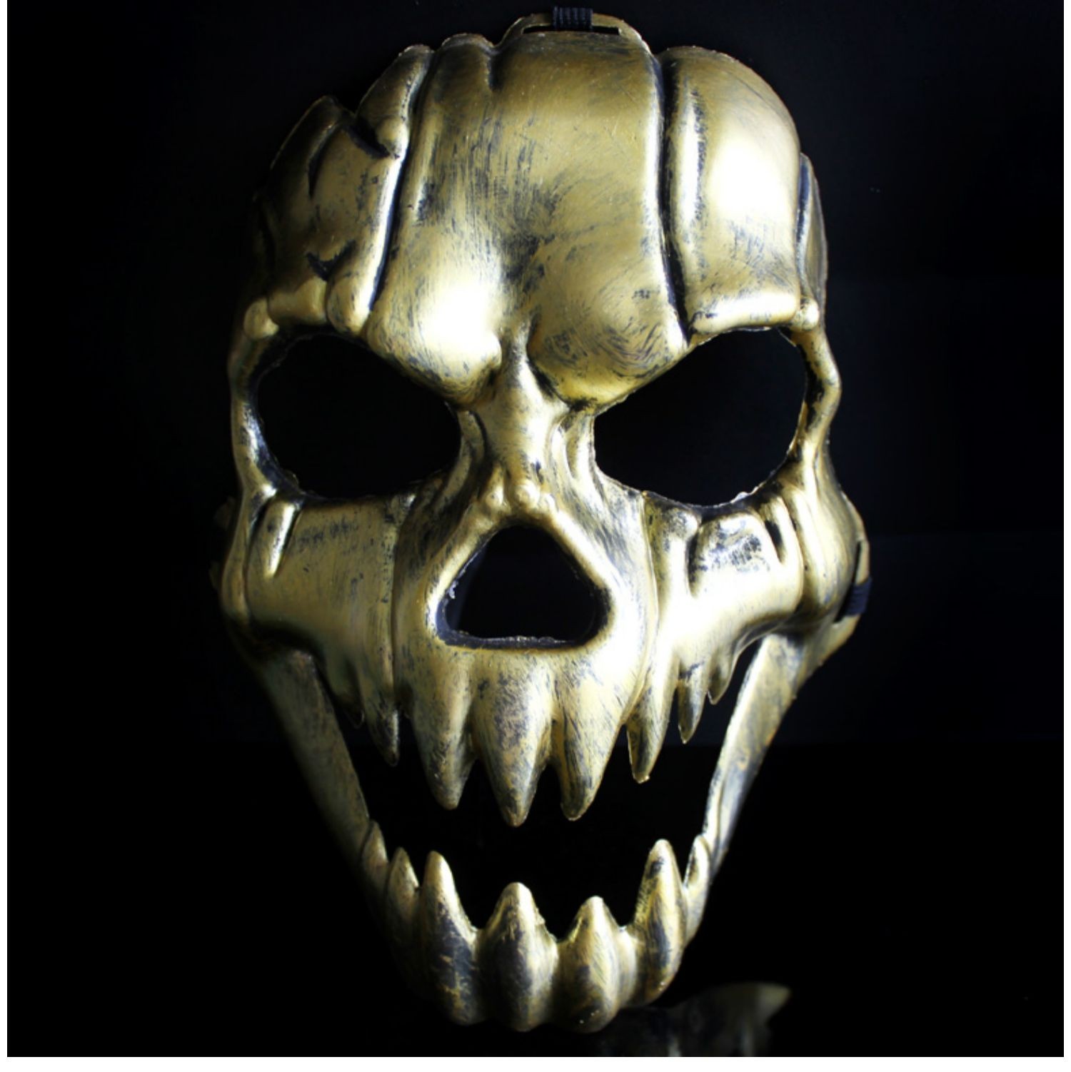 岙筱60【新品】万圣节成人面具恐怖v字仇杀电锯惊魂派对聚会班诺