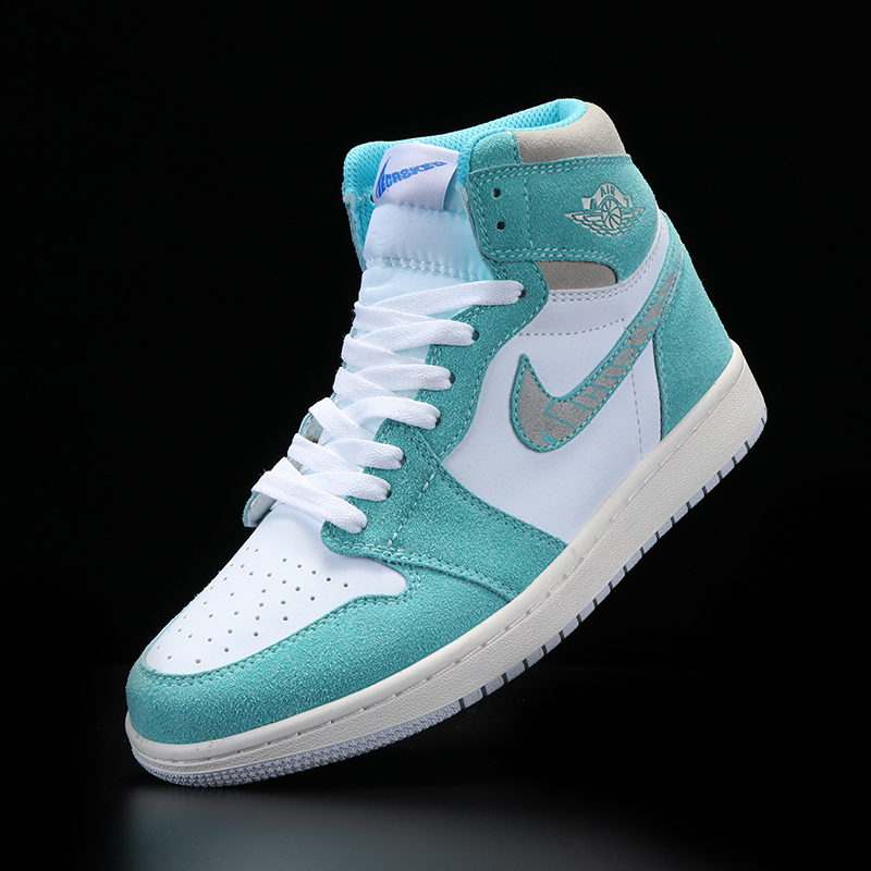 aj男鞋官网彩色拼接aj1女鞋高帮板鞋透气夏款休闲爱欧文 aj高帮