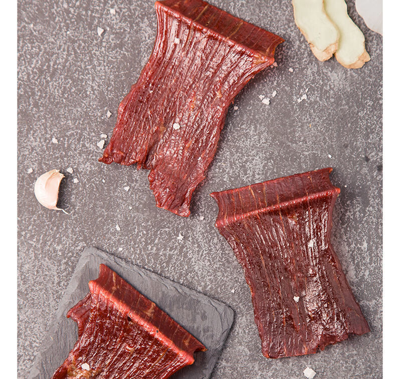 母亲原切牛肉片50克牛肉脯堂风干牛肉干零食食品 龙觇 原味1包【图片