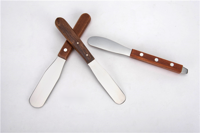 牙科工具石膏调刀切刀印模材搅拌刀木柄金属石膏调拌刀高韧性弹性 1