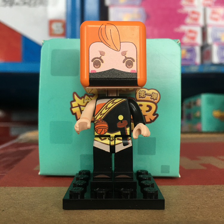 人仔盲盒拼装模型儿童玩具男孩积木套装 4901迷你世界盲盒8款【图片