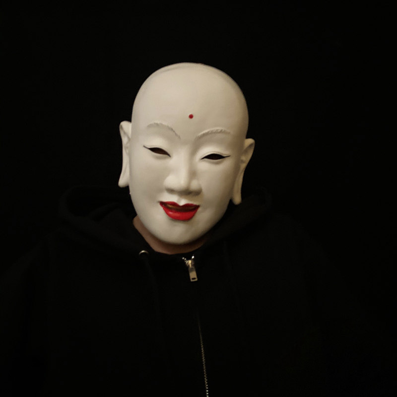 火锅英雄面具 万圣节小丑男女脸影视周边抖音化妆舞会道具唐僧 唐僧