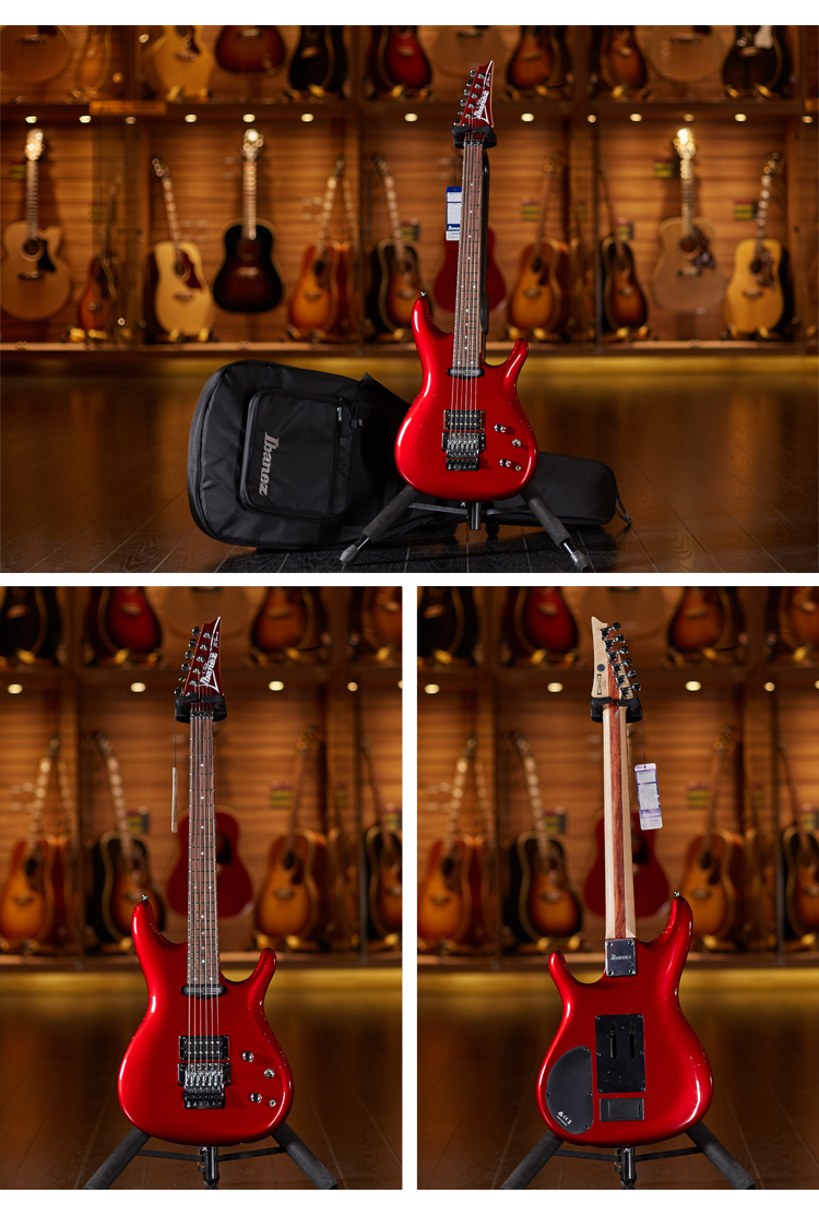 ibanez 老乔joe/steve vai/andy timmons 电吉他 js2480-mcr 【日产】