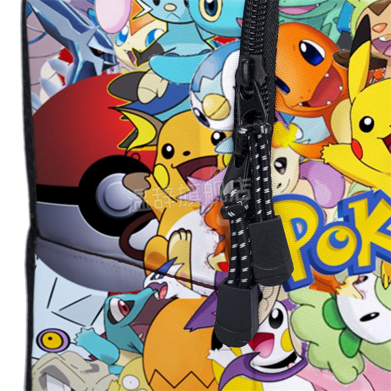 动漫联名款书包宝可梦书包皮卡丘书包神奇书包小学生动漫背包餐包口袋