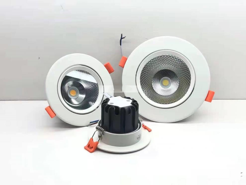 星发现射灯星的发led射灯20w30瓦开孔嵌入式式贵族cob天花背景洗墙