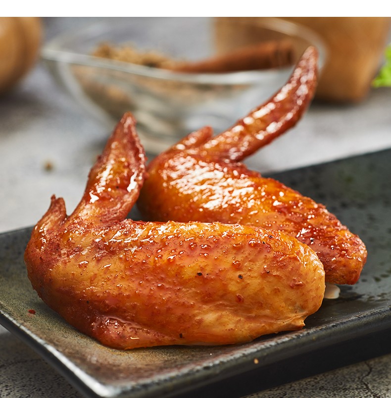 五折300220奥尔良风味鸡翅130g美味零食鸡翅卤熟食下酒菜来一份