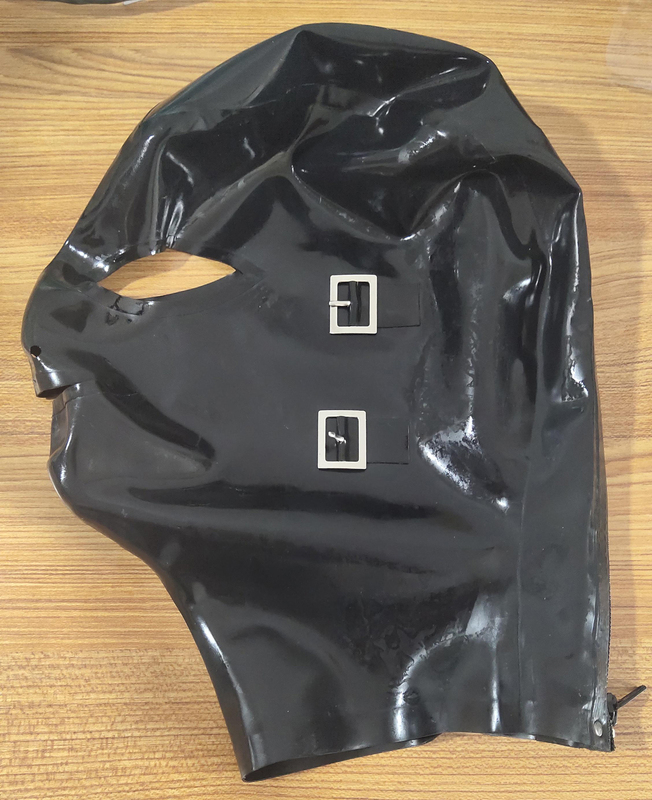 左婷全包sm头套面具窒息口塞情趣眼罩调教男奴玩具情侣性用品 全封闭