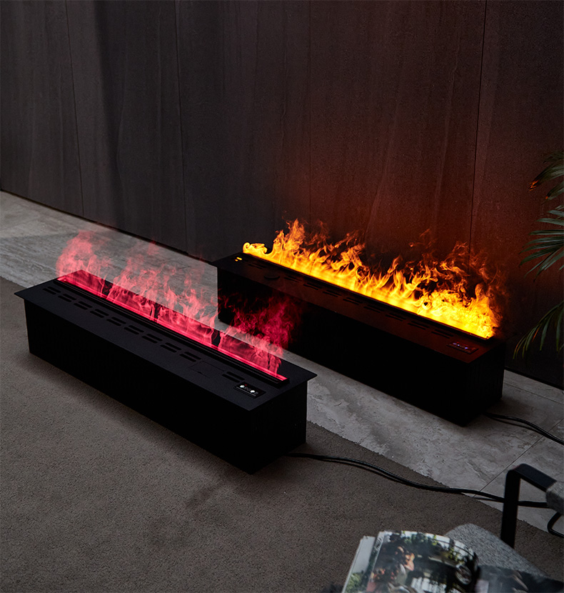 3d雾化壁炉仿真火电视柜壁炉火焰灯加湿器壁炉装饰嵌入式定制家用