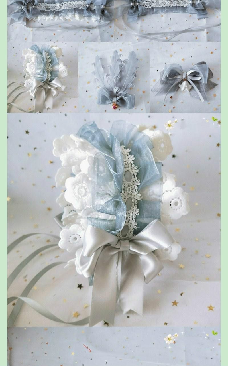 洛丽塔手作发带 lolita软妹可爱发饰日系cos女仆头饰多色可选 天使
