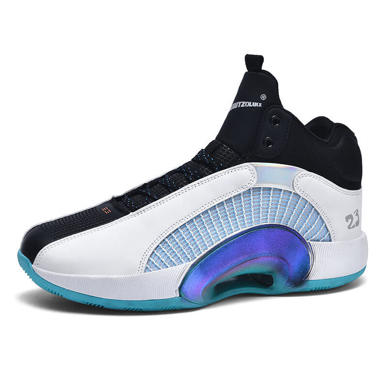 运动鞋【开学季】air jordan 34 郭艾伦白镭射篮球鞋aj35青少年夏季