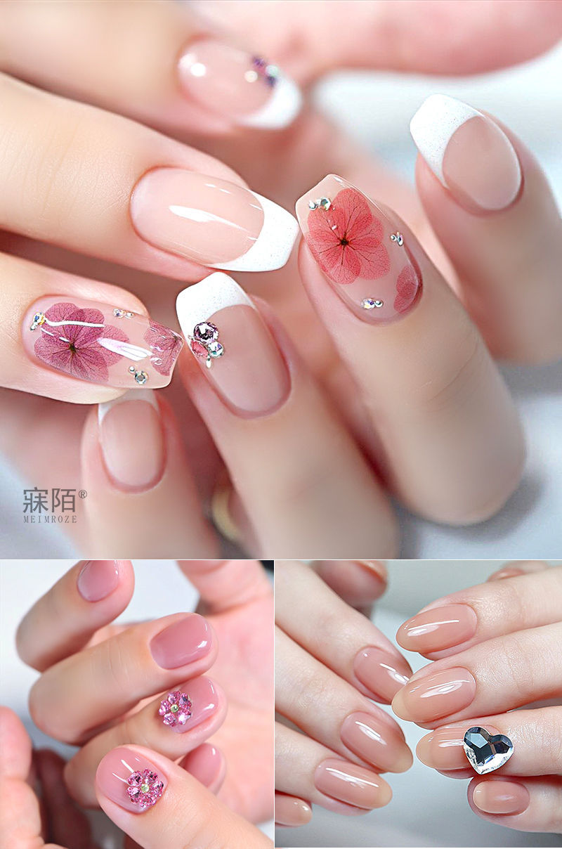 甲油胶网红流行色显白2021年新款美甲套装全套裸色果冻指甲油热荐玉指