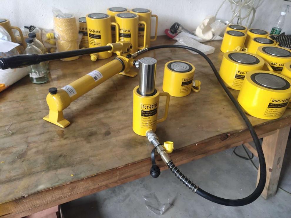 定制分离式液压千斤顶 分体液压油缸10t20t30t50100t吨立式千斤顶 5吨