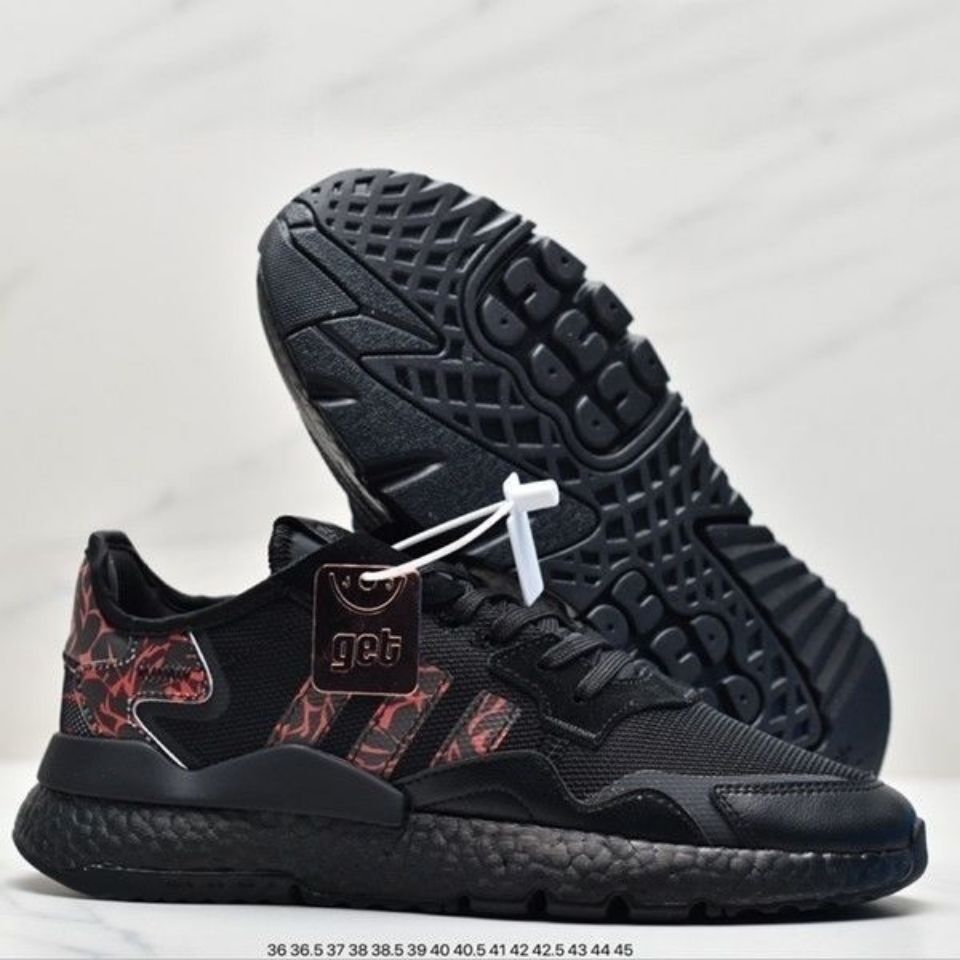 nitejogger夜行者1代反光休闲运动鞋轻便透气跑步鞋男女鞋fw87 6 44