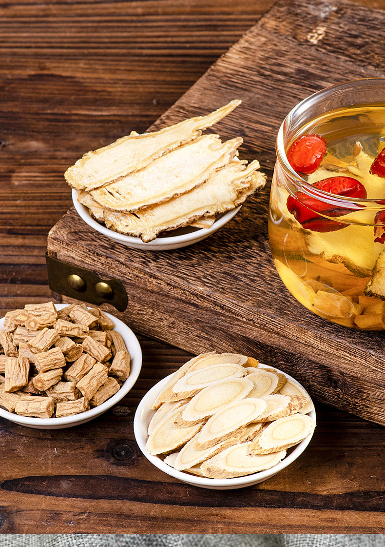 枸杞红枣茶组合野生特级中药材片煲汤 黄芪 铁皮石斛 西洋参【图片