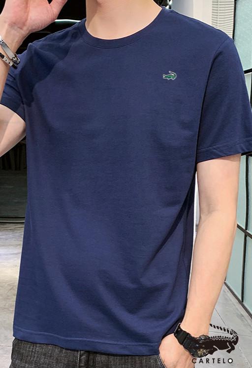 卡帝乐鳄鱼潮流男装品牌高端短袖t恤男士夏季潮牌2022新款男生衣服