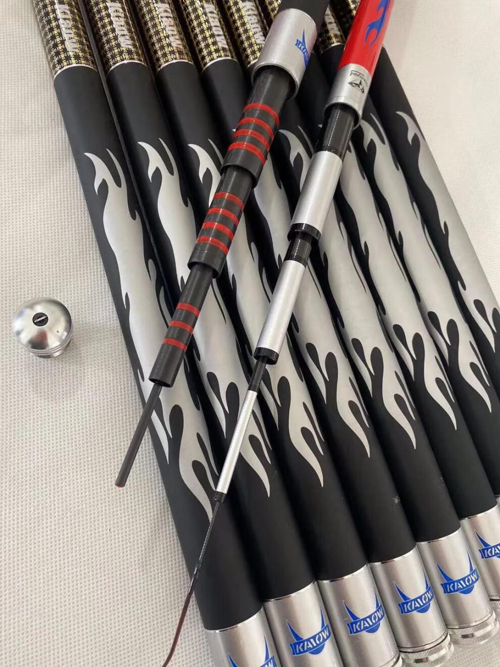 剑武鲤开沃精工 大竿武鲤19鱼竿超硬物竿超轻巨物剑武大2b8休闲同款