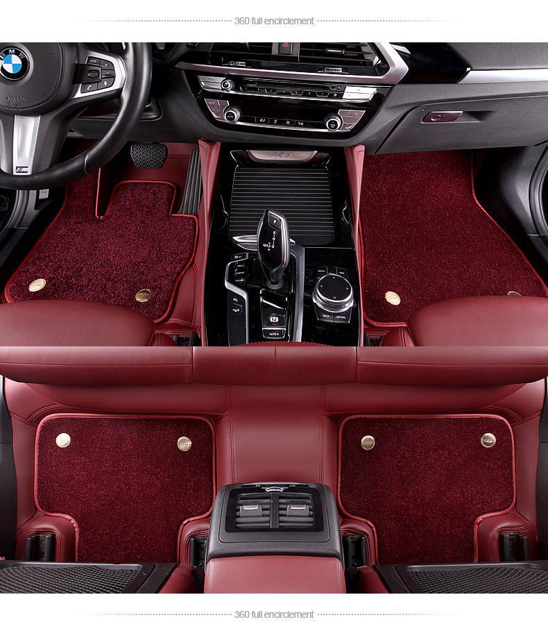 360航空软包汽车脚垫全包围地毯式专车定制宝马奔驰奥迪大众本田 5座