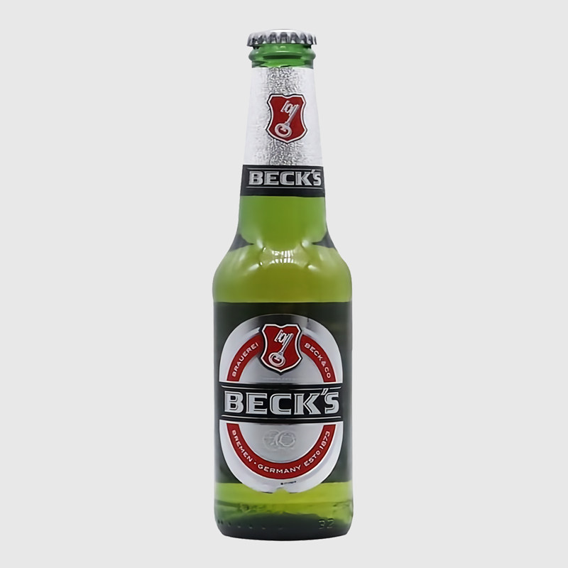【进口】becks/贝克啤酒275ml*24瓶装德国精酿黄啤酒整箱 德国贝克