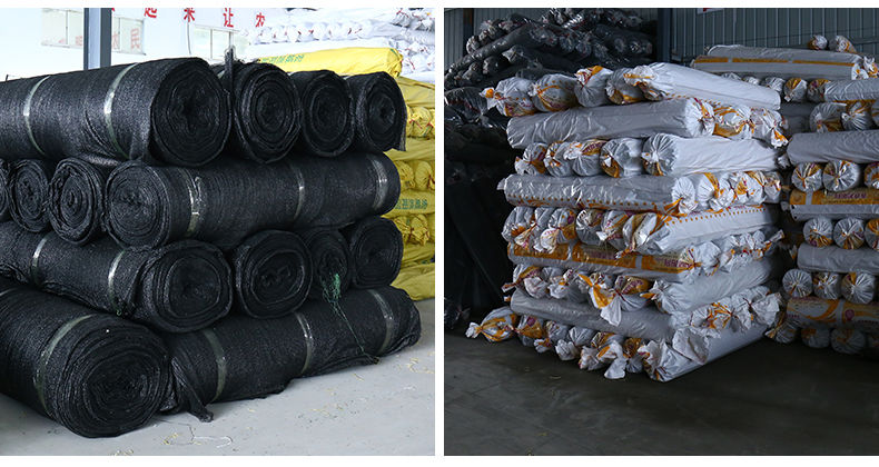 黑色包边遮阳网遮阳网防晒网加密加厚遮阴布家用阳台庭院隔热大棚户外