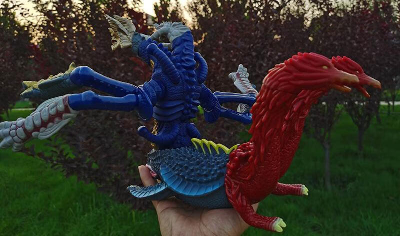 奥特曼周边大号合体怪兽奇美拉王软胶萨乌鲁斯dx加拉特隆王奇美拉儿童