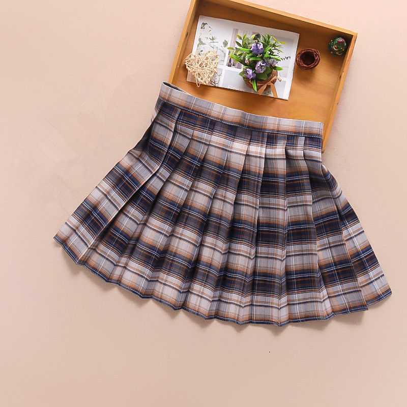 俞兆林品牌女装【jk套装】jk制服格裙女士半身裙雪松校服裙外搭百褶裙