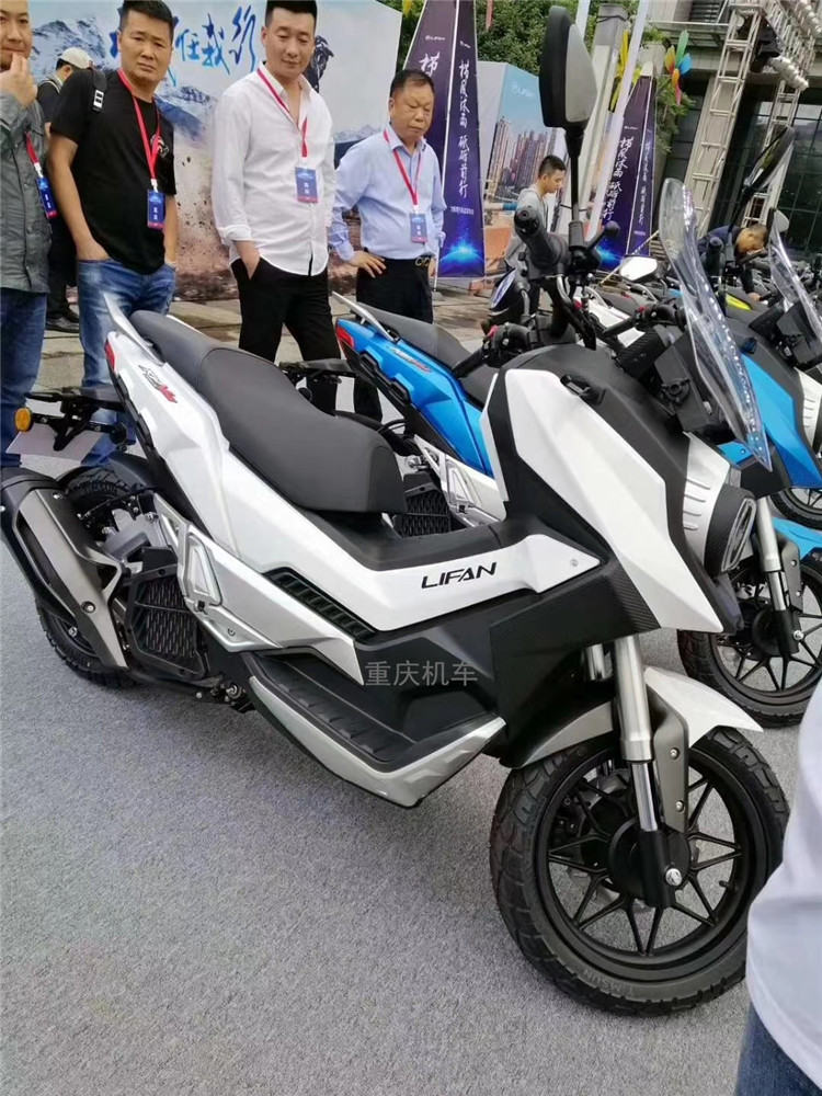 kpv150摩托车adv150踏板车越野版女王版abs机车可上牌黄色越野版