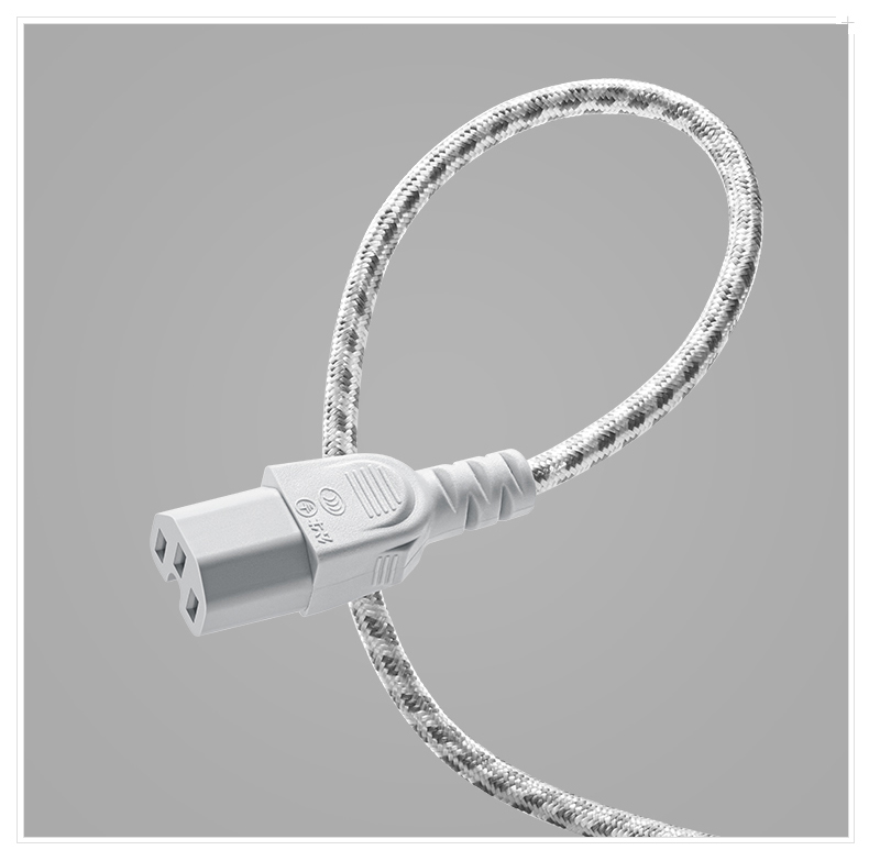 公牛 品字三脚电线插头电源线通用电饭煲锅线热烧水壶线三孔插线头荟