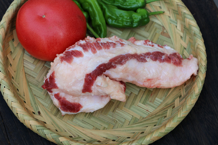 牛胸口油当天 新鲜 牛胸口捞牛胸油 火锅烧烤 3斤