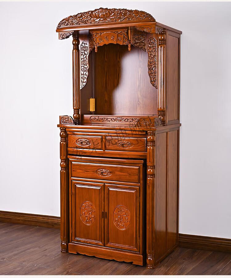 破损包补佛龛立柜家用神台供佛柜佛台供桌客厅佛像供奉台经济型观音台